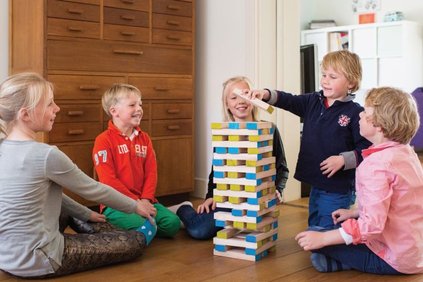 BuitenSpeel Obrie veža Jenga vrátane kocky