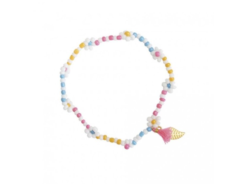 Janod Atelier Sada Výroba šperkov Kvety 6 ks od 6 rokov
