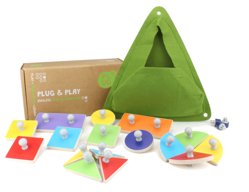 Beleduc Plug It Set základních tvarů