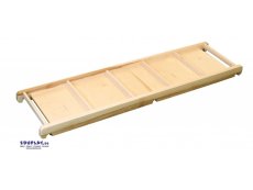 Eduplay Edugym – Dřevěná senzorická balanční deska 153 cm