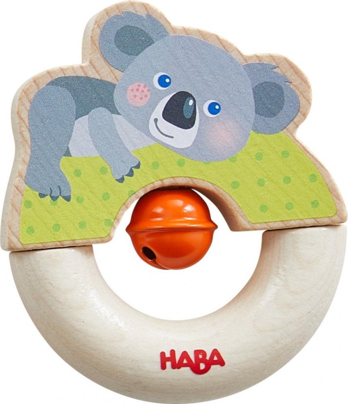 306660 Haba Drevena hrkalka s rolnickou Koala 01