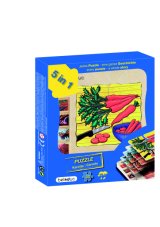 Beleduc Vývojové vrstvené puzzle Mrkev
