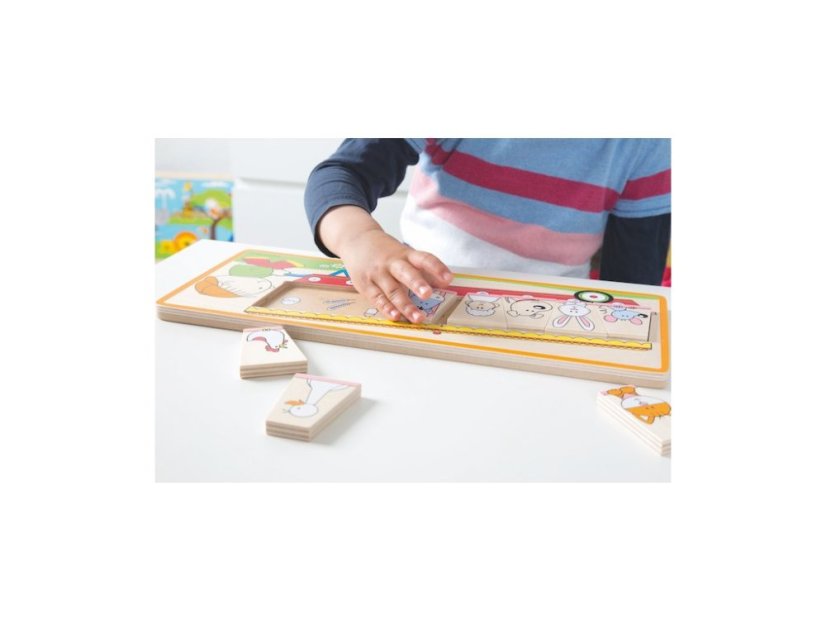 Beleduc Vkladacie puzzle Zvieratká