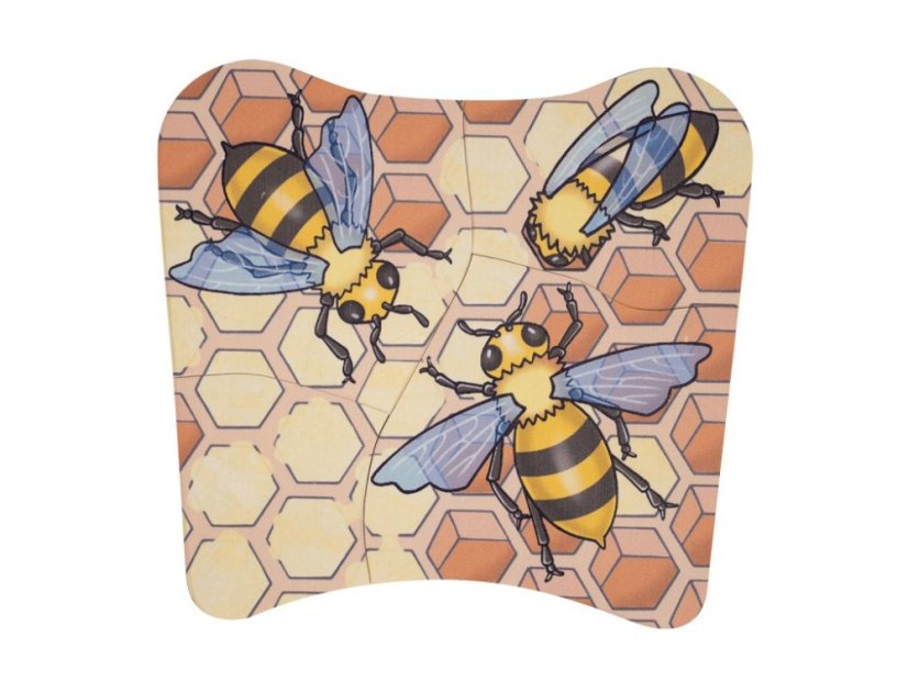 Beleduc Vrstvené vývojové puzzle Med