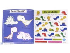 4804 dinosauri aktivity s penovymi samolepkami