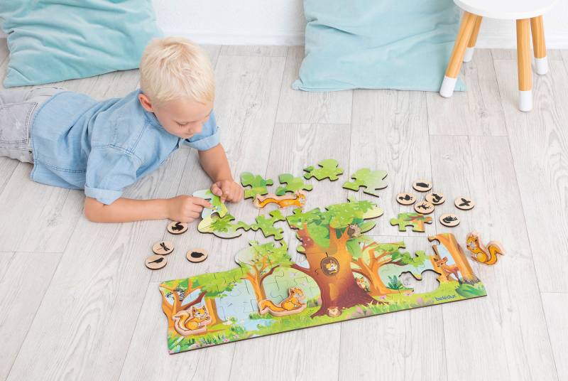 Beleduc XXL Puzzle Nuki & kamarádi