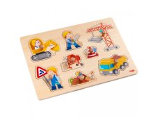 Haba Dřevěné puzzle Stavba