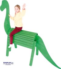 Eduplay Dřevěný triceratops na zahradu