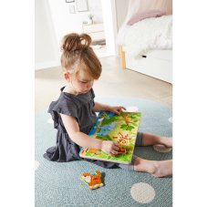 Haba Dřevěné zvukové puzzle Džungle