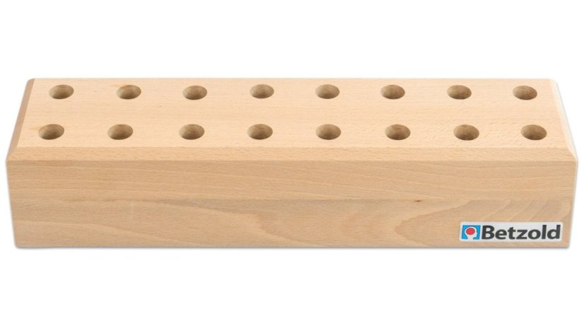Betzold Dřevěný box na nůžky 16 otvorů