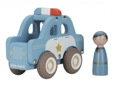 Little Dutch Dřevěné policejní auto
