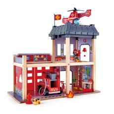Hape Dřevěná hasičská stanice