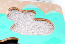 Hape Drevené taktilné puzzle POLÁRNA ZVIERATKÁ