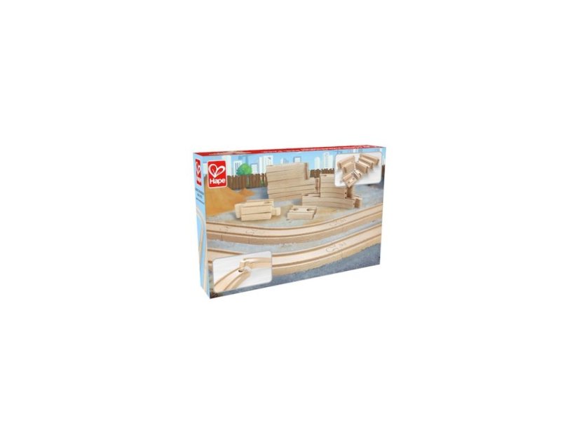 Hape Drevené koľajnice set Maxi