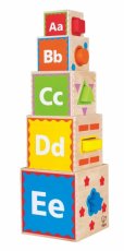 Hape Dřevěné stohovací kostky Pyramida