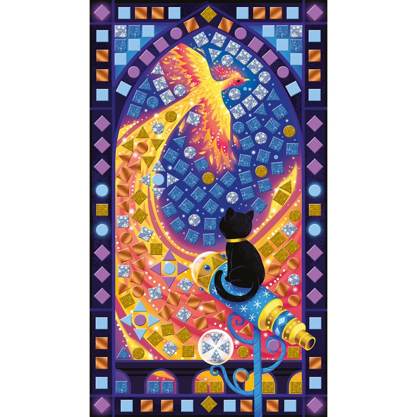 J09150 Janod Atelier Kreativna sada Mozaika Magicka skola 07