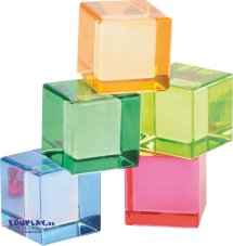 Eduplay Transparentní kostky
