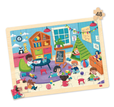Akros Dřevěné puzzle Respekt a život v souladu