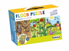Beleduc Podlahové XXL puzzle Květinová louka