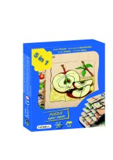 Beleduc Vývojové vrstvené puzzle Jablíčko