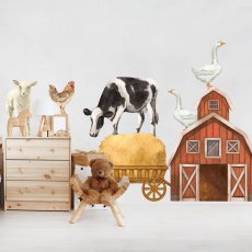 farma zwierzeta II naklejki. naklejki dla dzieci. dekoracje pokoju (2)