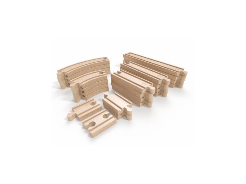 Hape Drevené koľajnice set Maxi