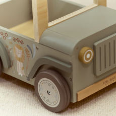 Little Dutch Dřevěný vozík Safari Car – Green