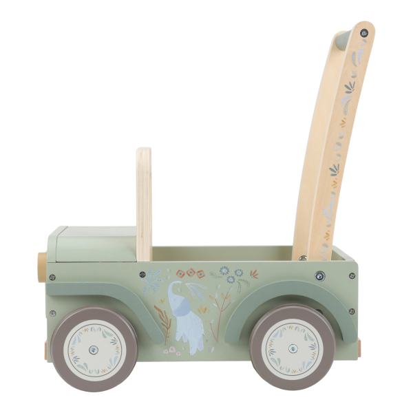 Little Dutch Dřevěný vozík Safari Car – Green