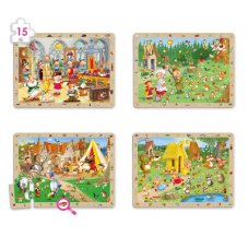 5set observation puzzles fairytales 4 u