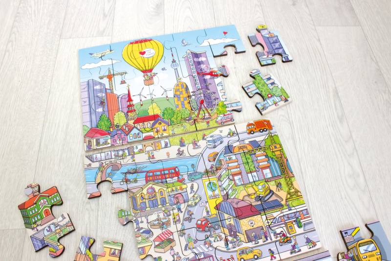 Beleduc Puzzle Mestský život