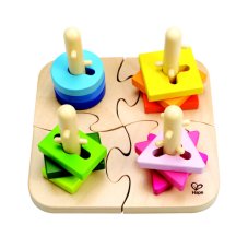 Hape Kreativní nasazovací puzzle