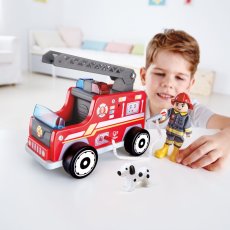 Hape Dřevěný hasičský vůz