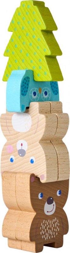 306705 Haba Drevena stohovacia hra Lesne zvieratka 04
