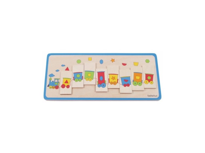 Beleduc Vkladacie puzzle VLÁČIK