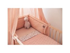 Jollein Deka pletená 75x100 cm River Knit Ash Pink