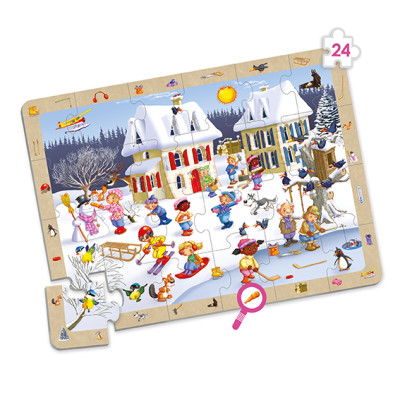 set observation puzzles the 4 seasons 4 units
