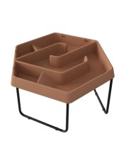 masterkidz hexagonal sand and water play table adjustable