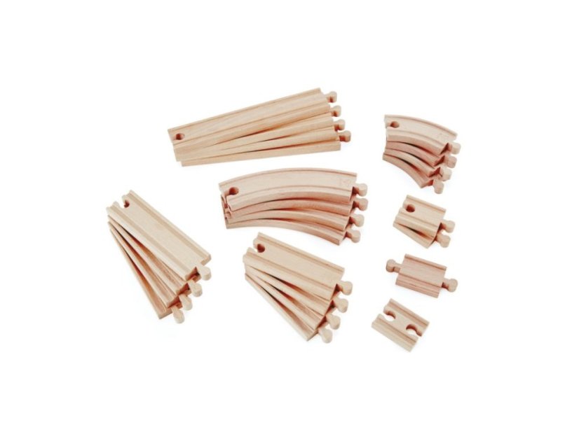 Hape Drevené koľajnice set Maxi