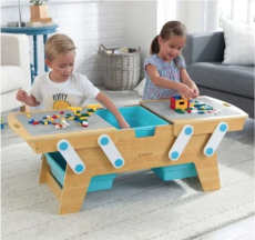 2Kids Toys Hrací stolek se stavebnicí