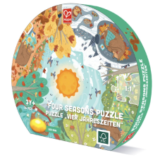 Hape Dřevěné puzzle Roční období