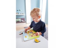 Haba Dřevěné puzzle s úchytem Farma