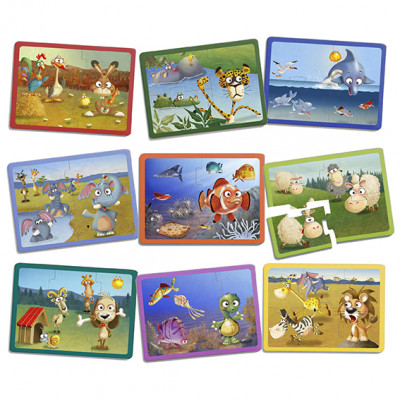 Akros Set puzzle Zvířata