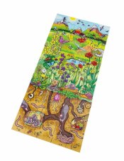 Beleduc Podlahové XXL puzzle Květinová louka