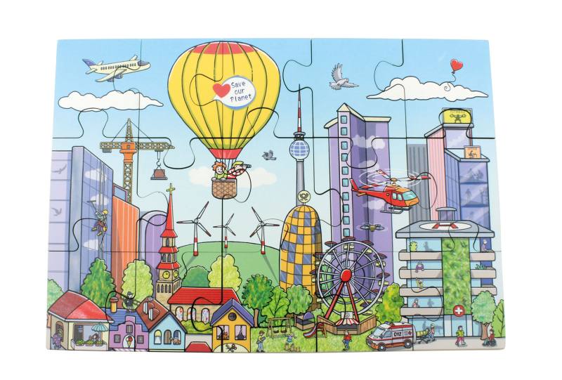 Beleduc Puzzle Mestský život