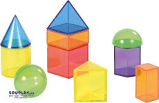 Eduplay Transparentní geometrické tvary