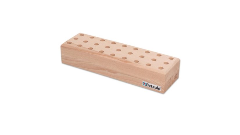 Betzold Dřevěný box na nůžky 27 otvorů