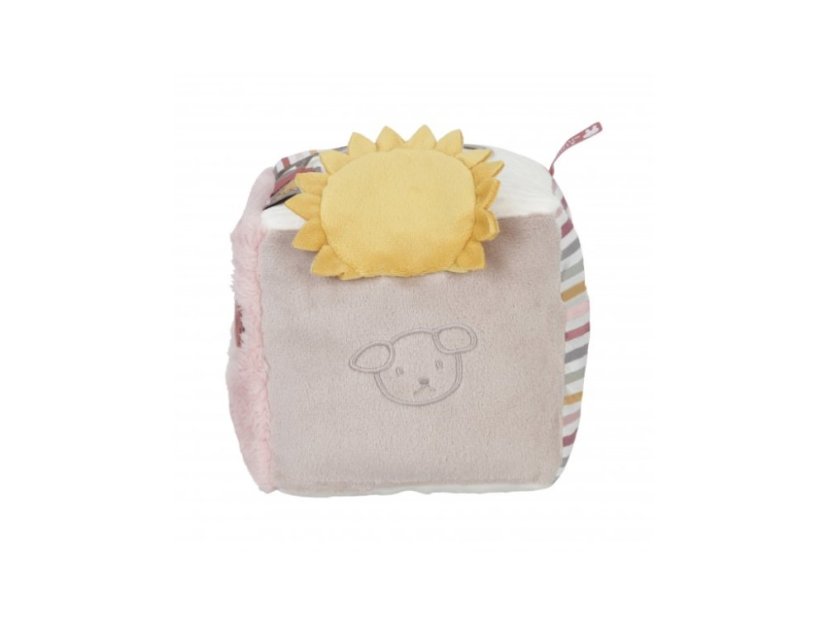 Little Dutch Textilná kocka Zajačik Miffy Pink