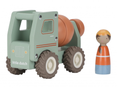 Little Dutch Dřevěné auto s míchačkou