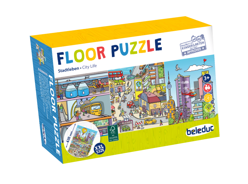 Beleduc Puzzle Mestský život