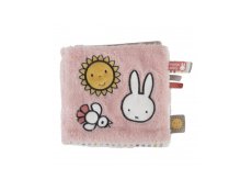 Little Dutch Textile knížka s aktivitami Králíček Miffy Fluffy pink